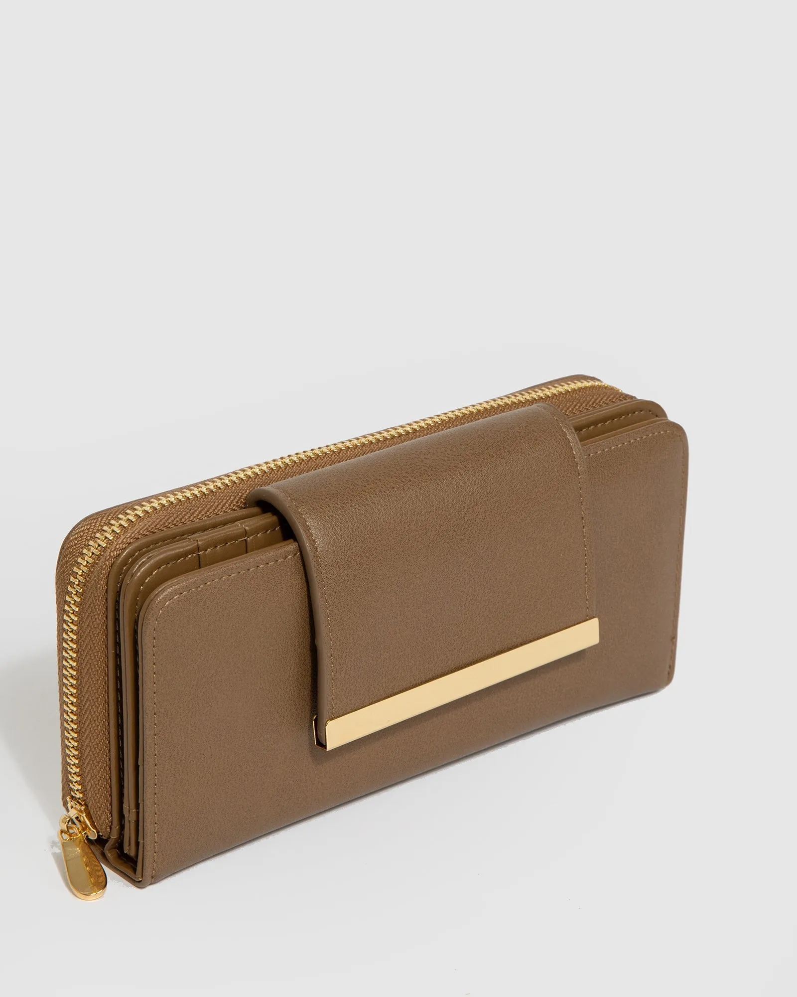 Taupe Blake Wallet sold by Collete Hayman product image thumbnail 2