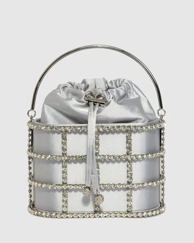Silver Daisy Cage Bag sold by Collete Hayman