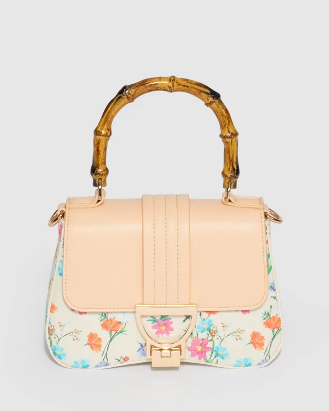 Multi Colour Meredith Print Top Handle Bag sold by Collete Hayman