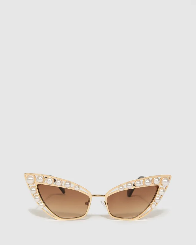 Cat Eye Sunglasses - Pearl sold by Collete Hayman