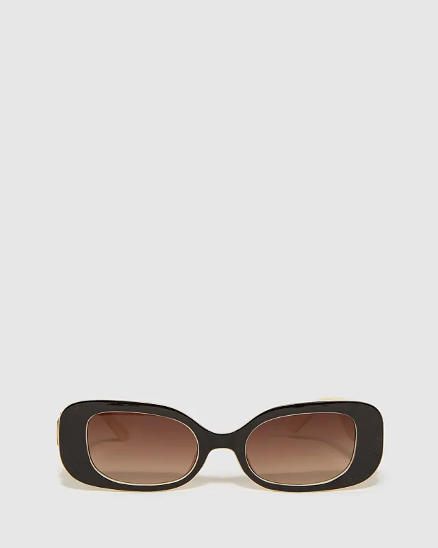 Crystal Slim Sunglasses - Brown sold by Collete Hayman