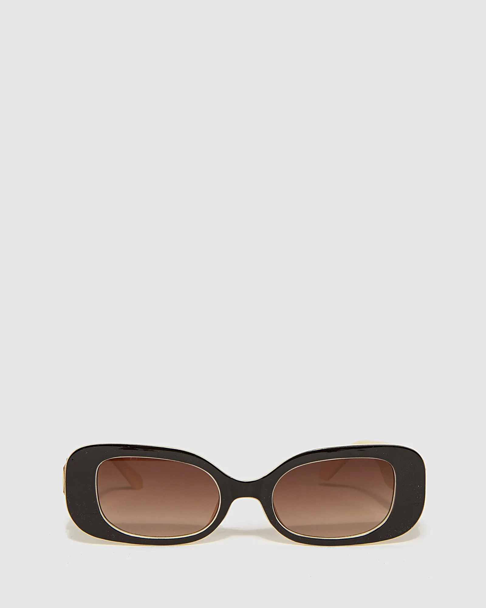 Crystal Slim Sunglasses - Brown sold by Collete Hayman