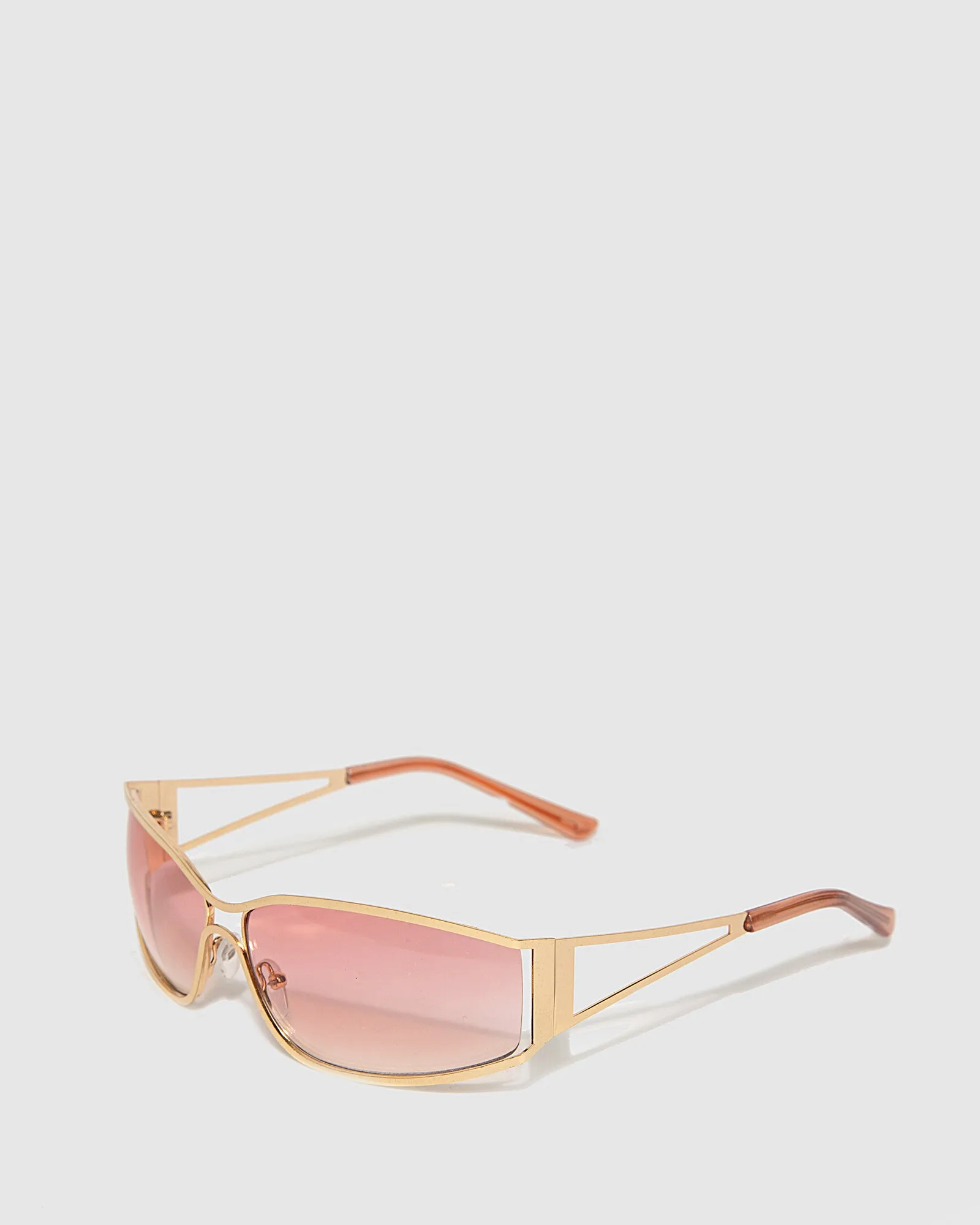 Curved Ombre Speedy Sunglasses - Pink sold by Collete Hayman product image thumbnail 2
