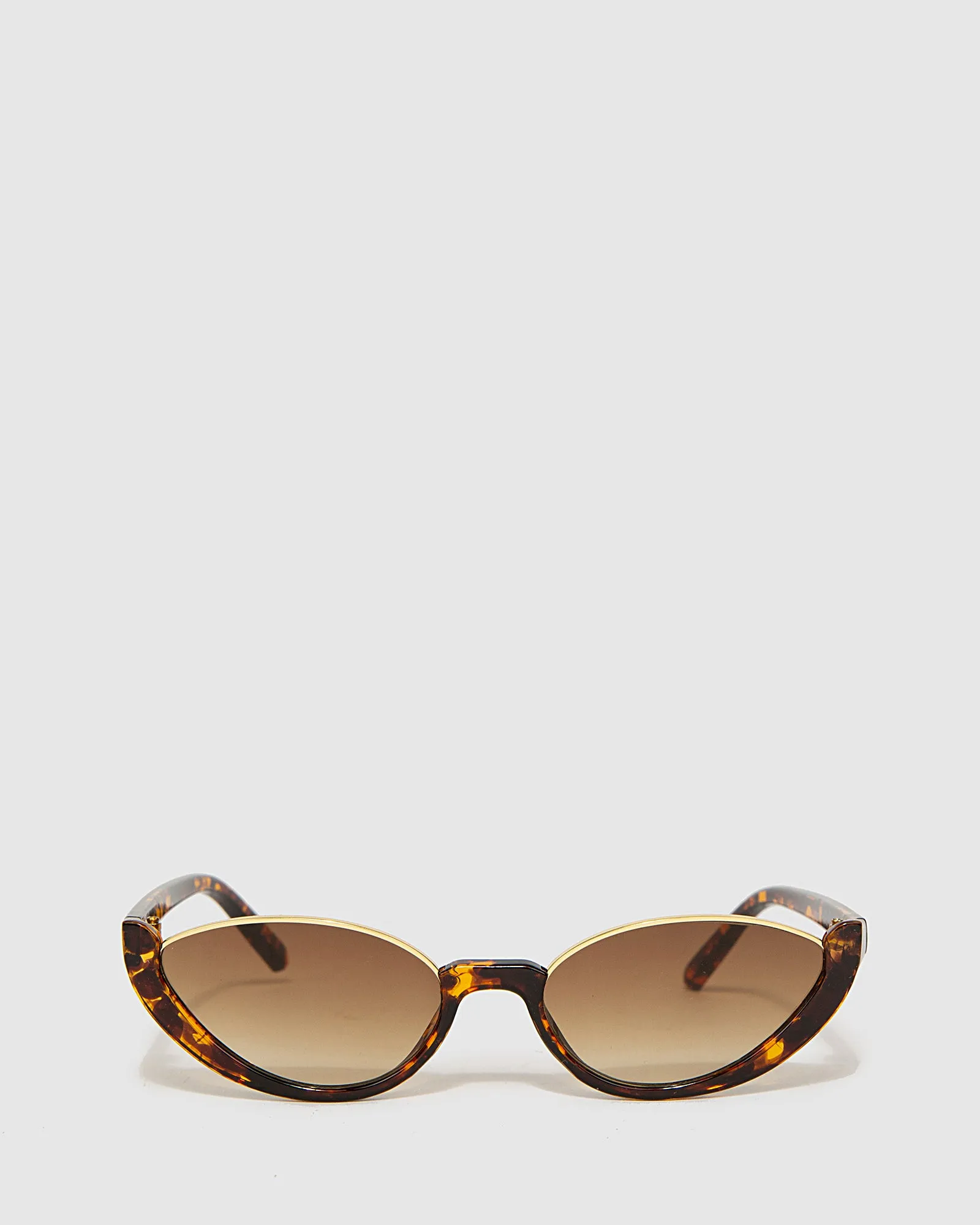 Cateye Open Frame Sunglasses - Tortoise Shell sold by Collete Hayman