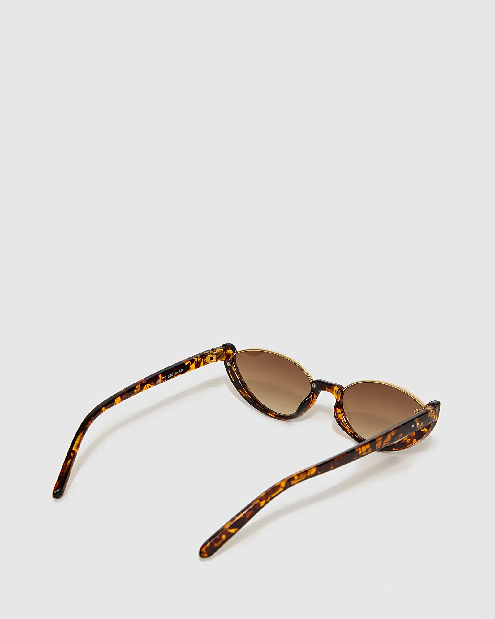 Cateye Open Frame Sunglasses - Tortoise Shell sold by Collete Hayman product image thumbnail 3