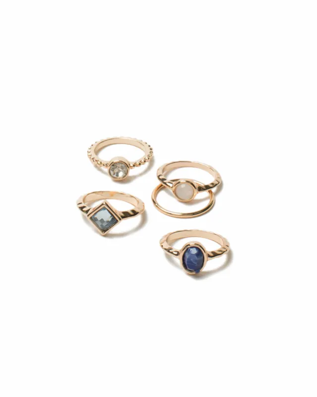 Multi Stone Ring Pack - Medium sold by Collete Hayman