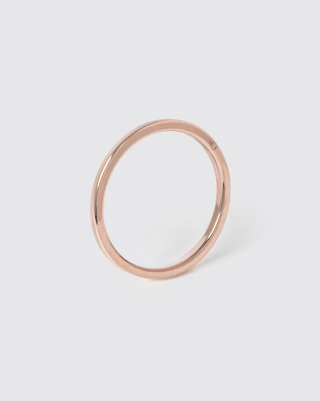 Rose Gold Thin Metal Ring sold by Collete Hayman