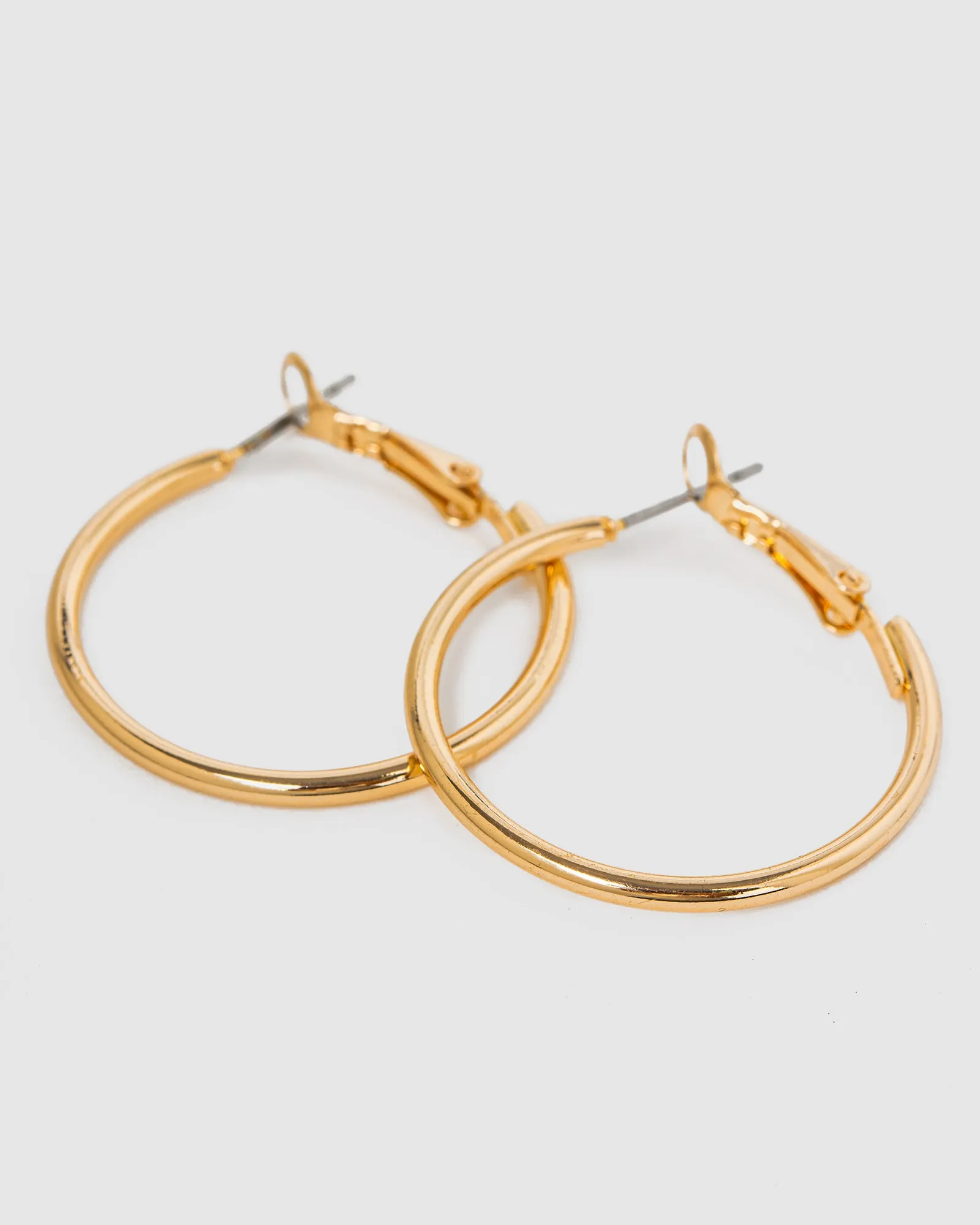 Gold Fine Hoop Earrings sold by Collete Hayman product image thumbnail 3