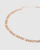Rose Gold Figaro Chain Necklace sold by Collete Hayman