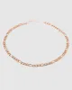 Rose Gold Figaro Chain Necklace sold by Collete Hayman