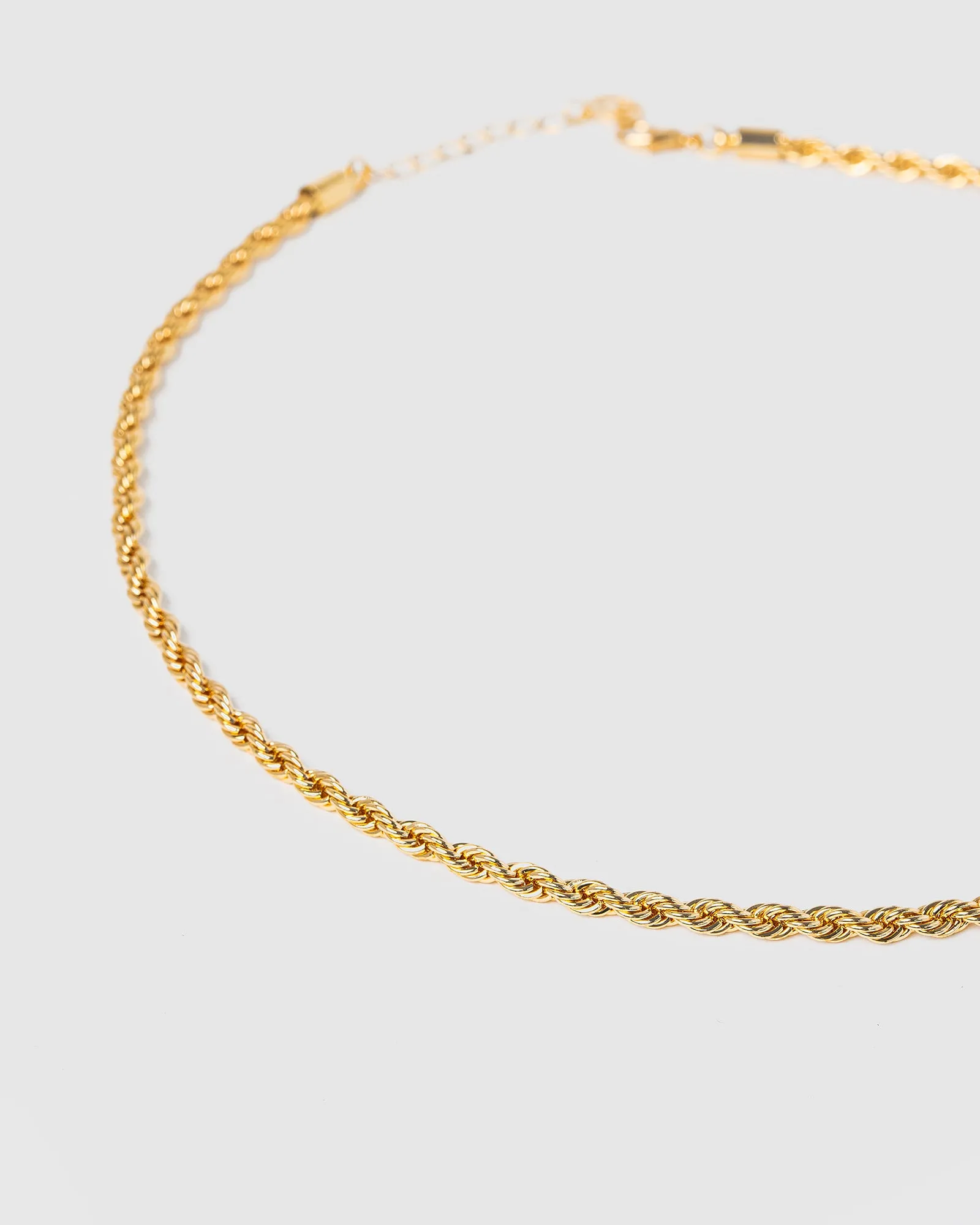 Gold Thin Rope Chain Necklace sold by Collete Hayman product image thumbnail 3