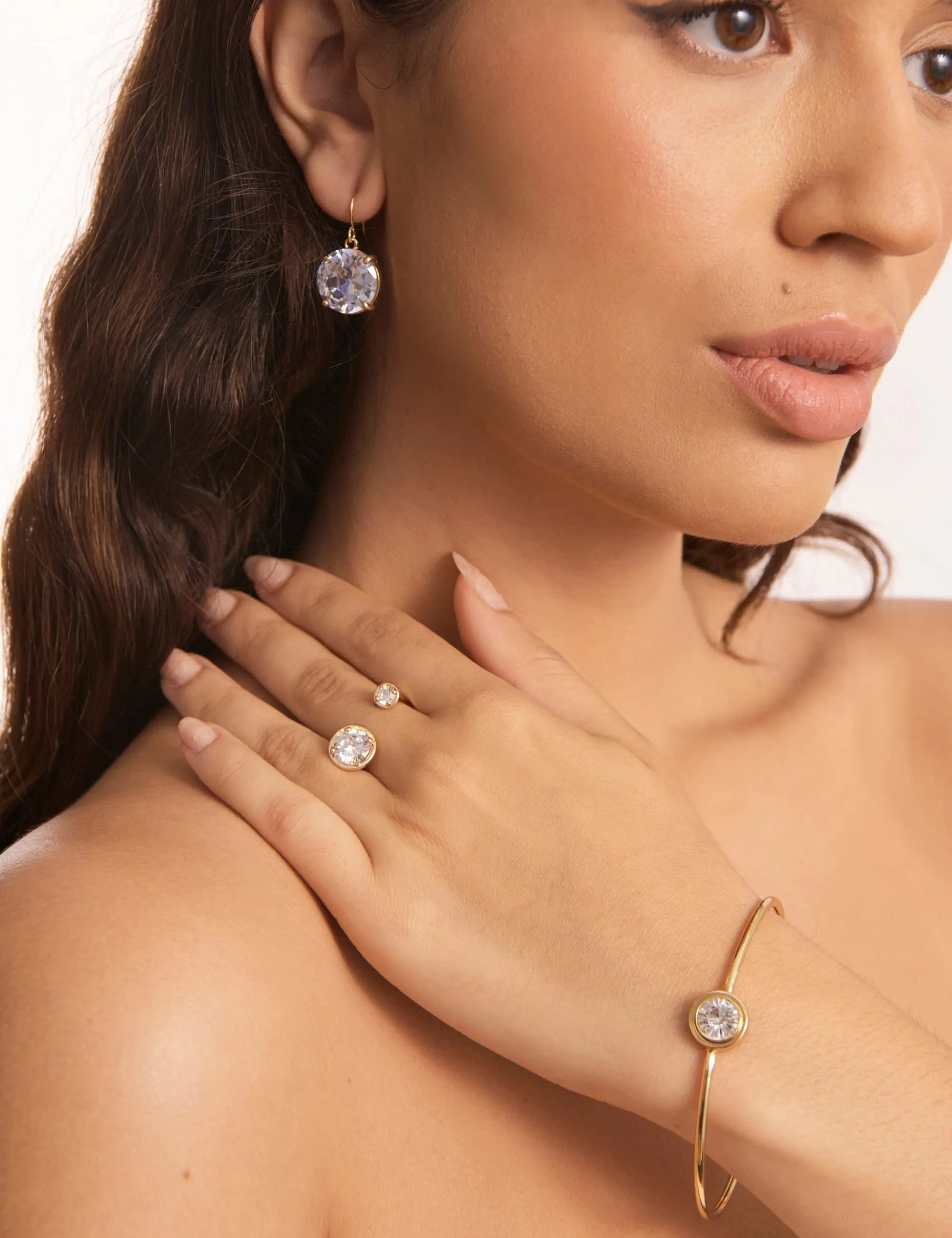 DUO CRYSTAL STONE SET RING sold by Collete Hayman product image thumbnail 2