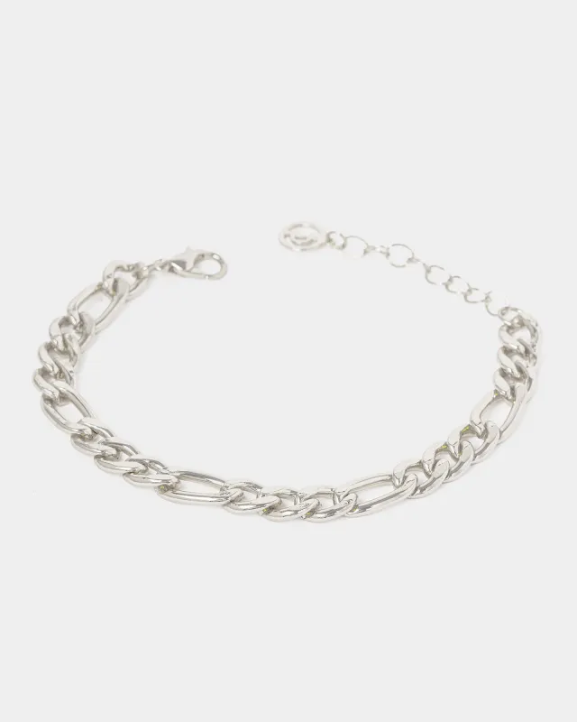 Silver Figaro Chain Bracelet sold by Collete Hayman