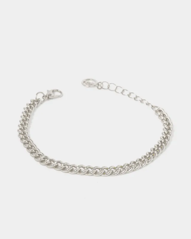 Silver Small Linked Chain Bracelet sold by Collete Hayman