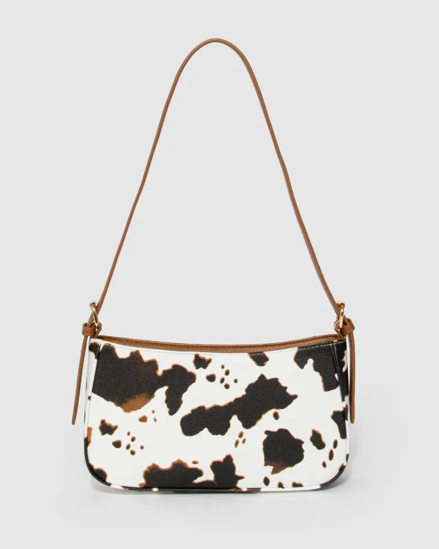 Print Frankie Buckle Strap Shoulder Bag sold by Collete Hayman