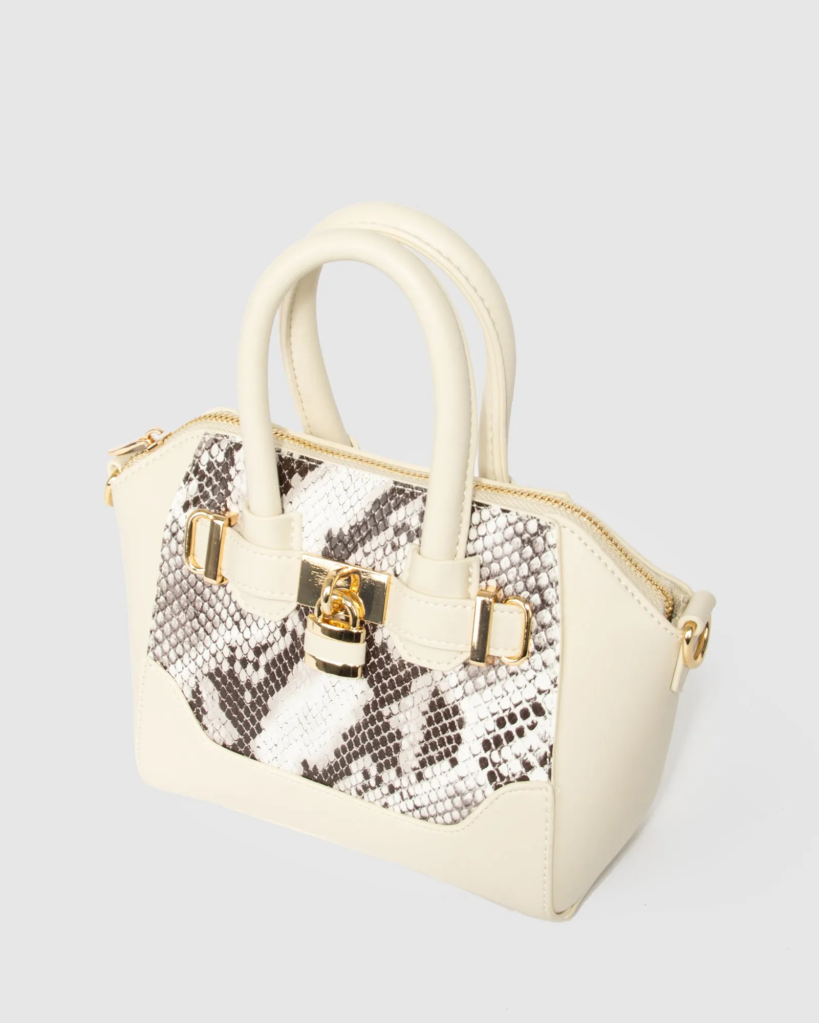 Python Frankie Lock Tote Bag sold by Collete Hayman product image thumbnail 5