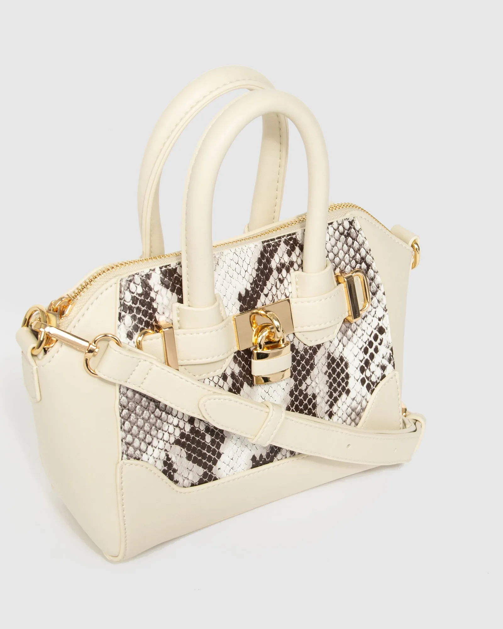 Python Frankie Lock Tote Bag sold by Collete Hayman product image thumbnail 2