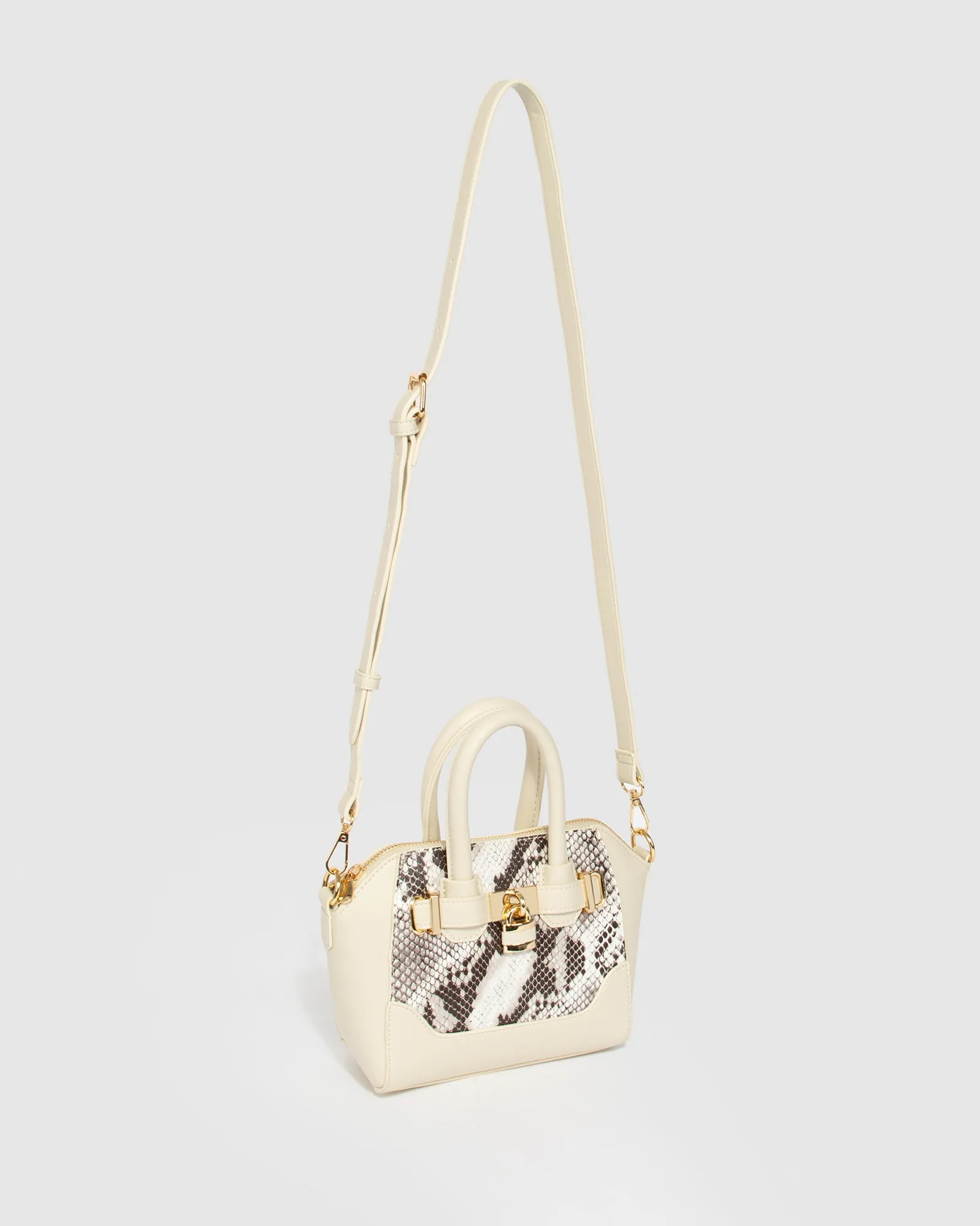 Python Frankie Lock Tote Bag sold by Collete Hayman product image thumbnail 3