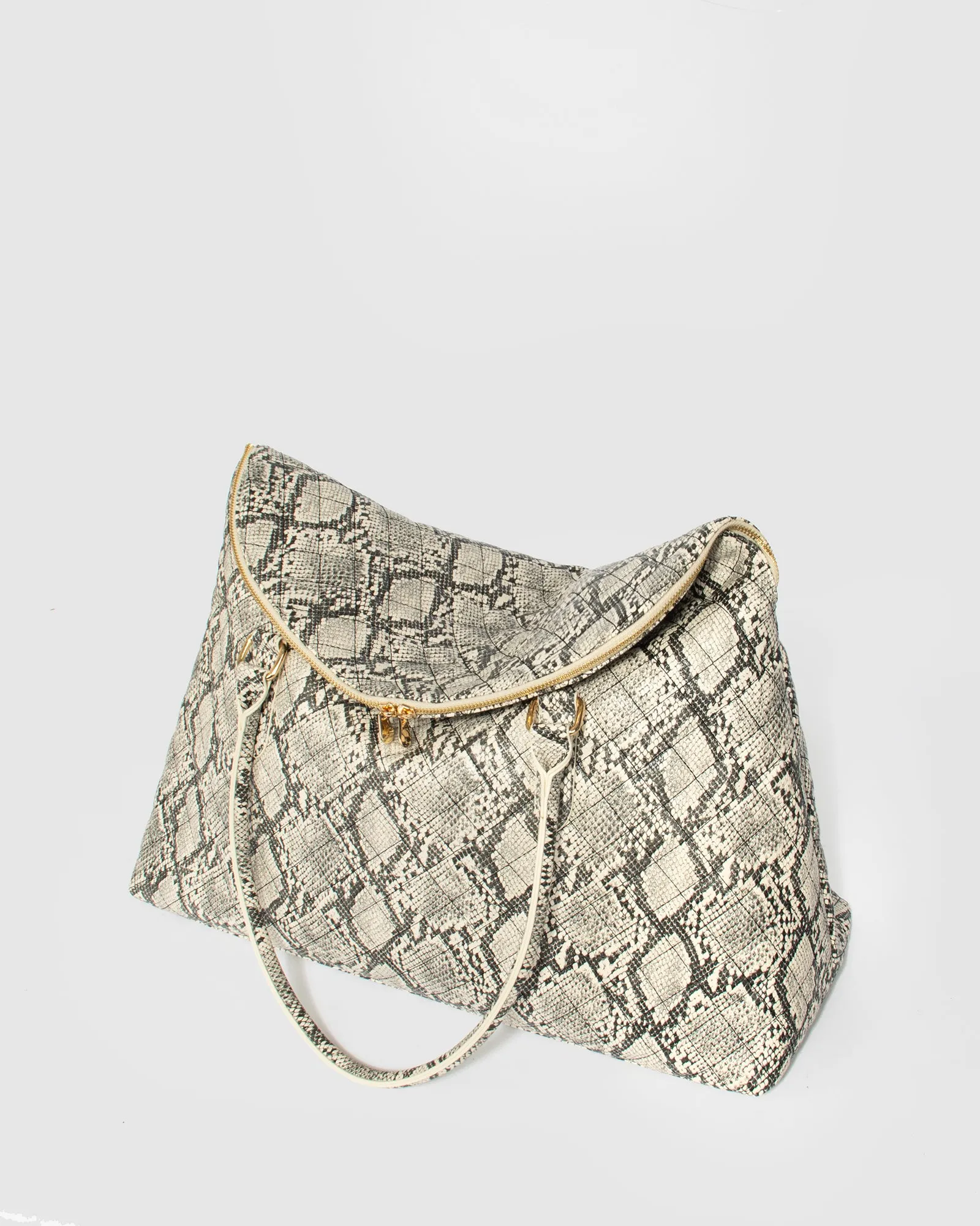 Python Ailiey Quilted Zip Top Weekender Bag sold by Collete Hayman product image thumbnail 4