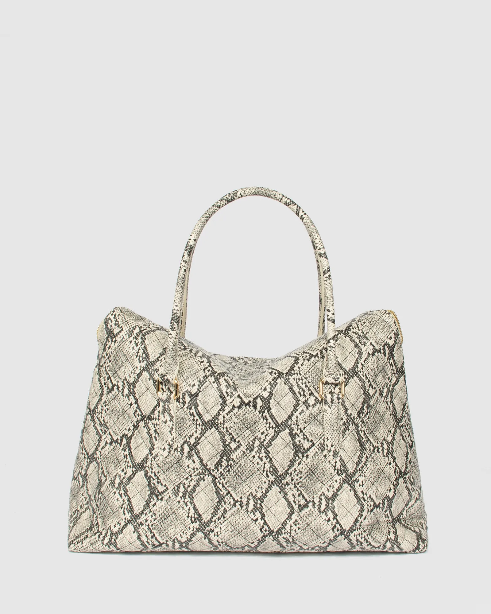 Python Ailiey Quilted Zip Top Weekender Bag sold by Collete Hayman product image thumbnail 3