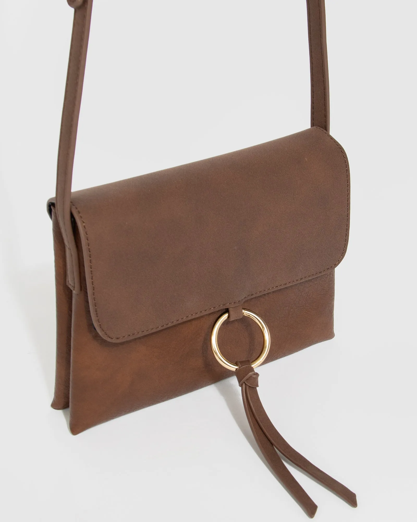 Chocolate Brooklyn Crossbody Bag sold by Collete Hayman product image thumbnail 2