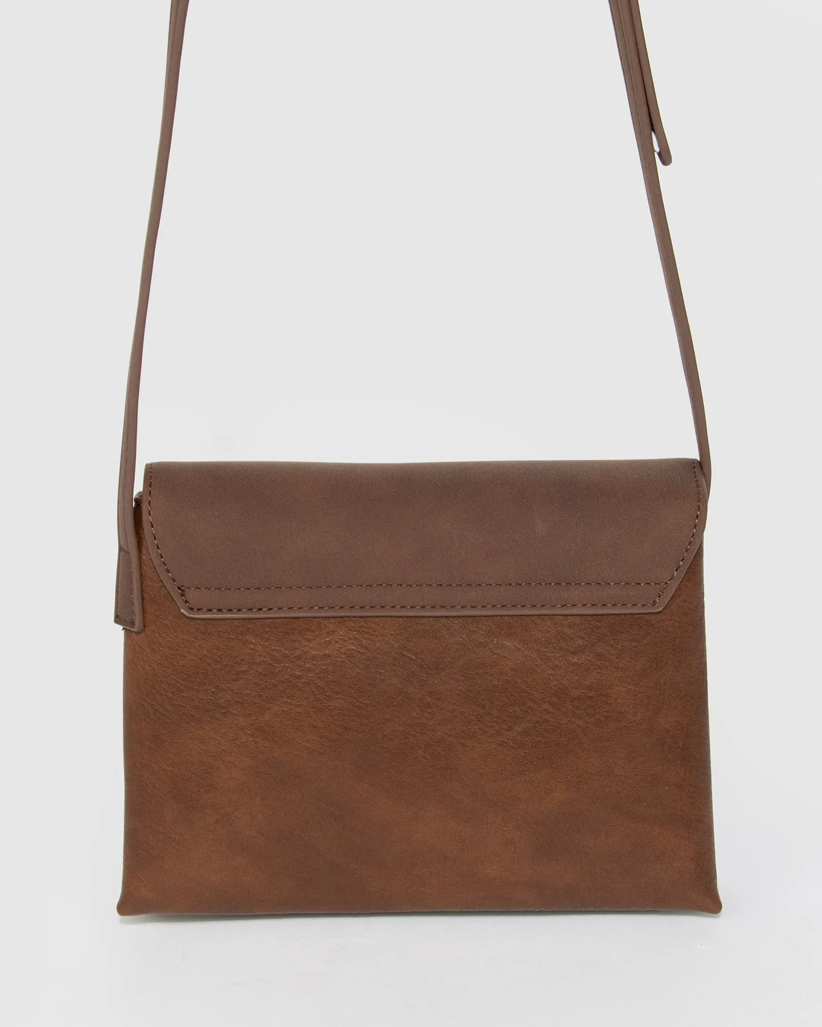 Chocolate Brooklyn Crossbody Bag sold by Collete Hayman product image thumbnail 4