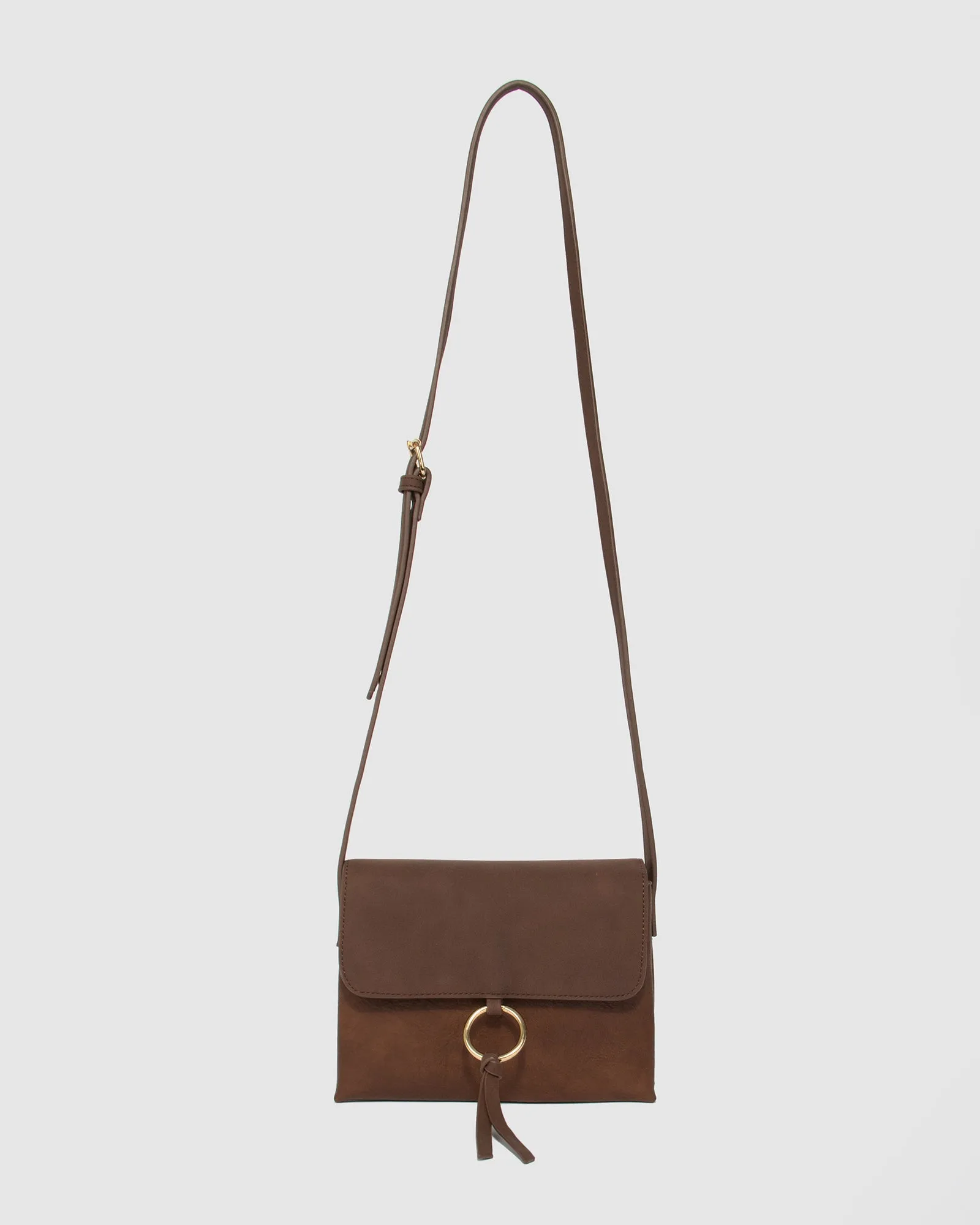Chocolate Brooklyn Crossbody Bag sold by Collete Hayman product image thumbnail 3