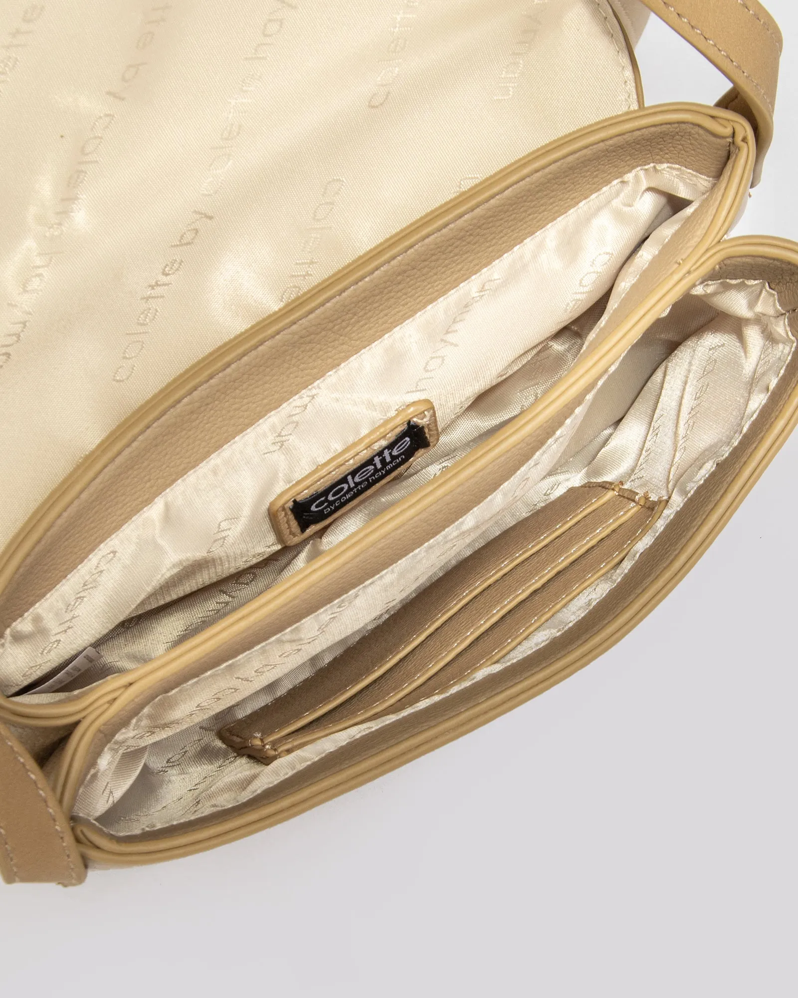 Natural Brooklyn Crossbody Bag sold by Collete Hayman product image thumbnail 5