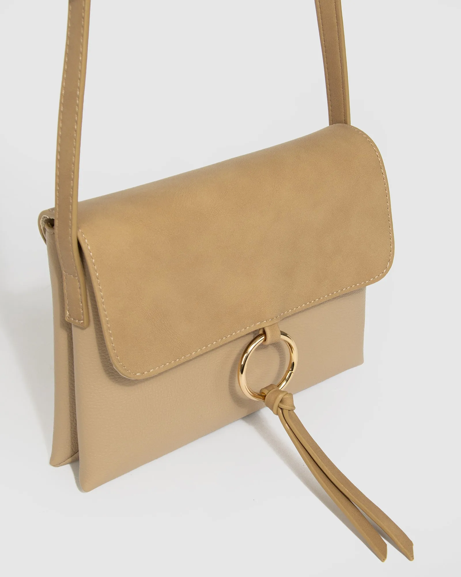 Natural Brooklyn Crossbody Bag sold by Collete Hayman product image thumbnail 2