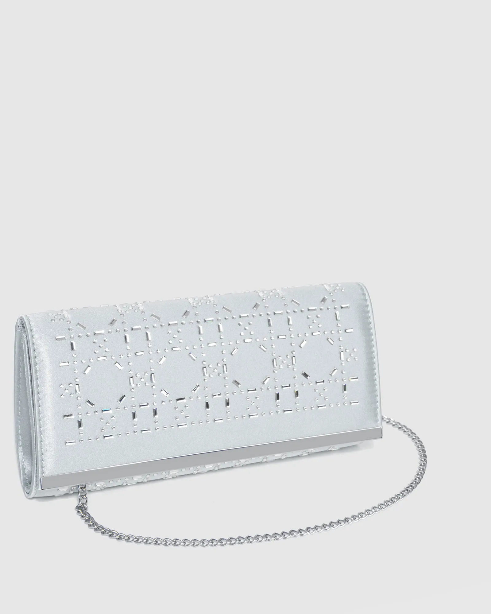 Silver Alyce Clutch Bag sold by Collete Hayman product image thumbnail 2