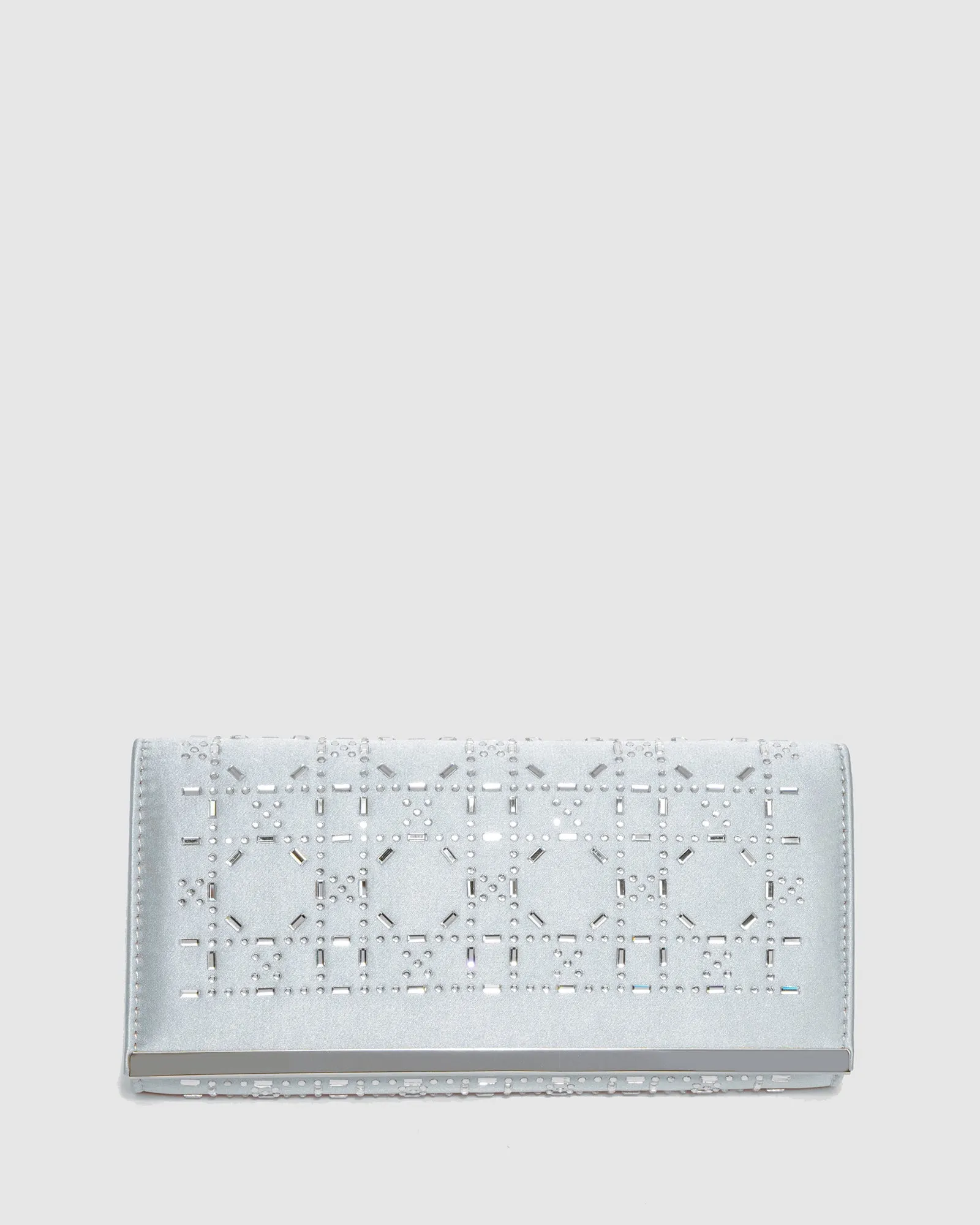 Silver Alyce Clutch Bag sold by Collete Hayman