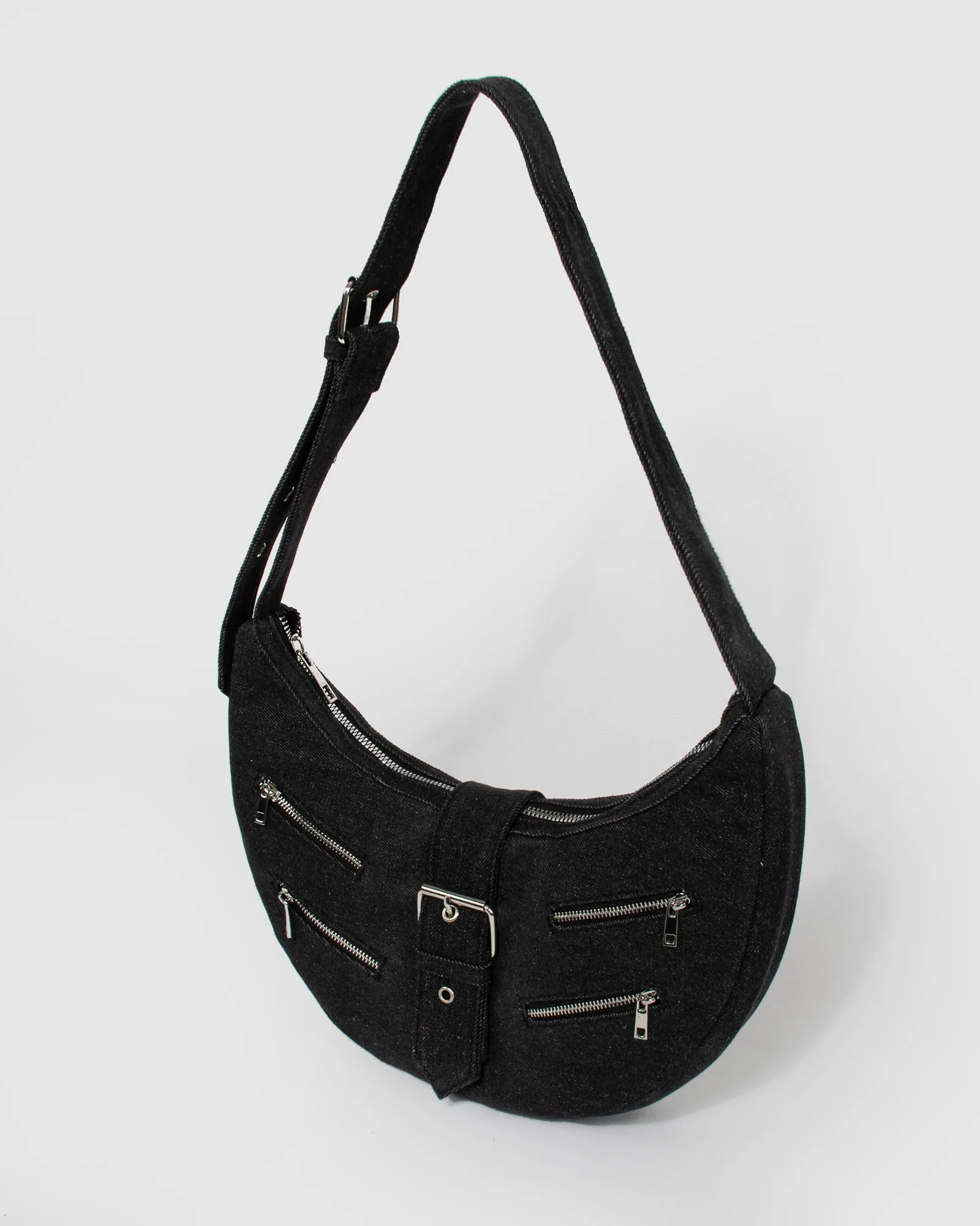 Polly Denim Shoulder Bag sold by Collete Hayman product image thumbnail 4
