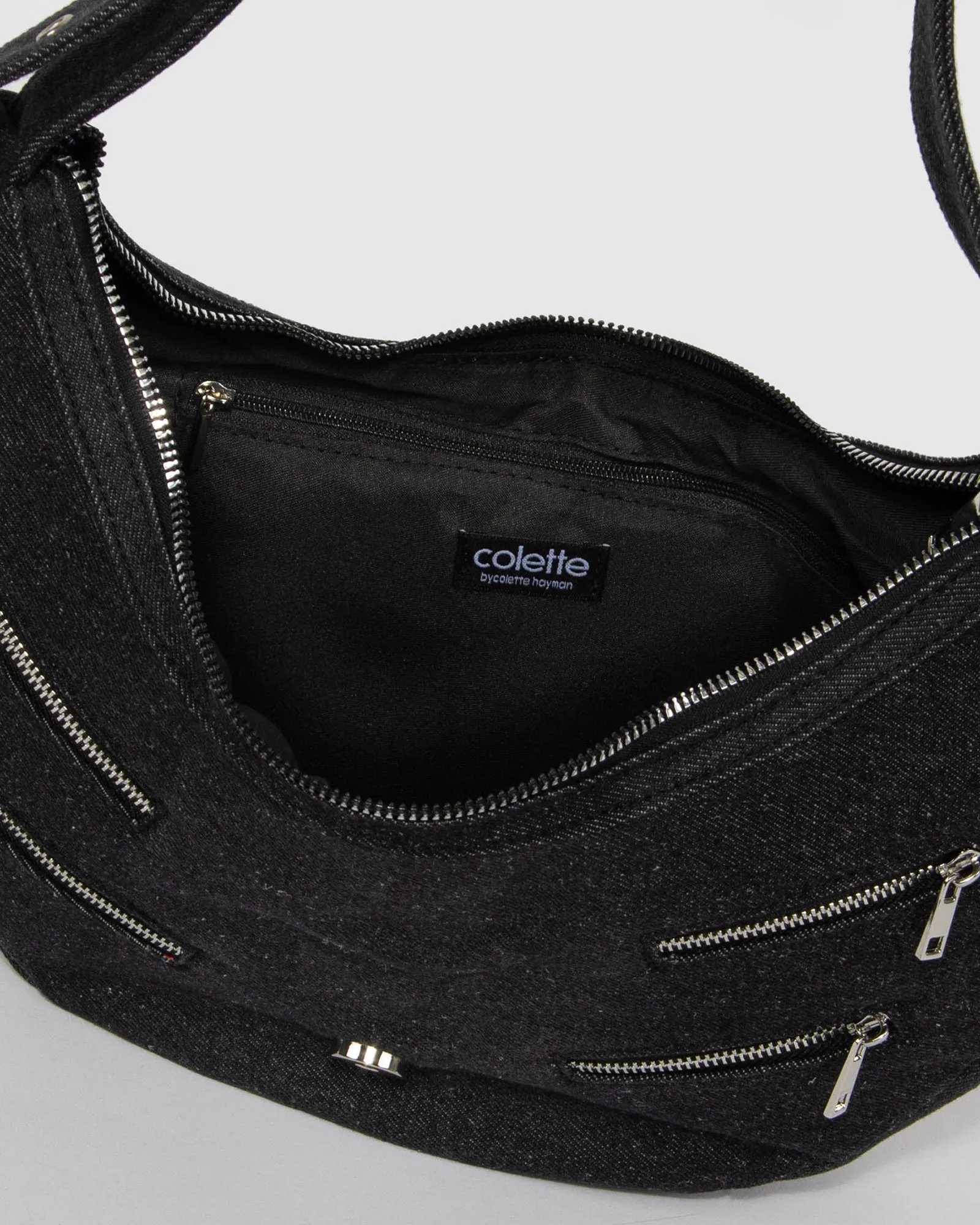 Polly Denim Shoulder Bag sold by Collete Hayman product image thumbnail 5
