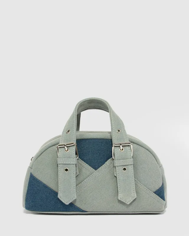 Isabella Denim Bowler Bag sold by Collete Hayman