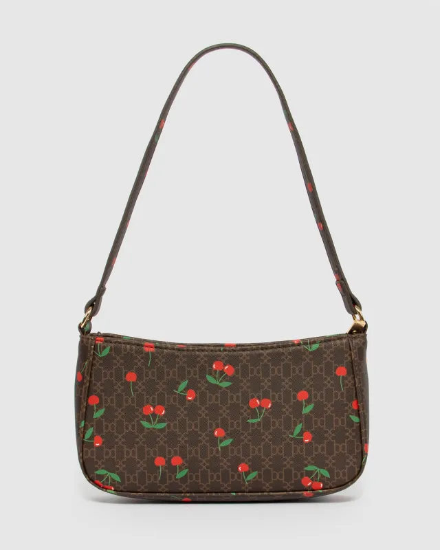 Print Frankie Shoulder Bag sold by Collete Hayman