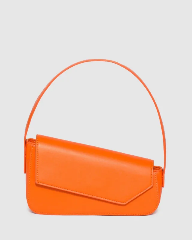Orange Tatum Shoulder Bag sold by Collete Hayman