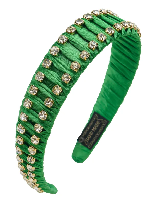 CRYSTAL AND WEAVE HEADBAND sold by Collete Hayman