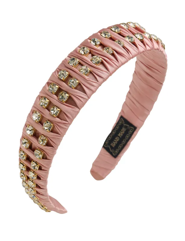 CRYSTAL AND WEAVE HEADBAND sold by Collete Hayman