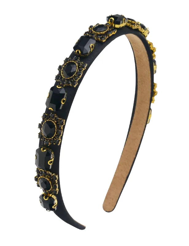 JEWEL BOX STONE NARROW HEADBAND made by Collete Hayman