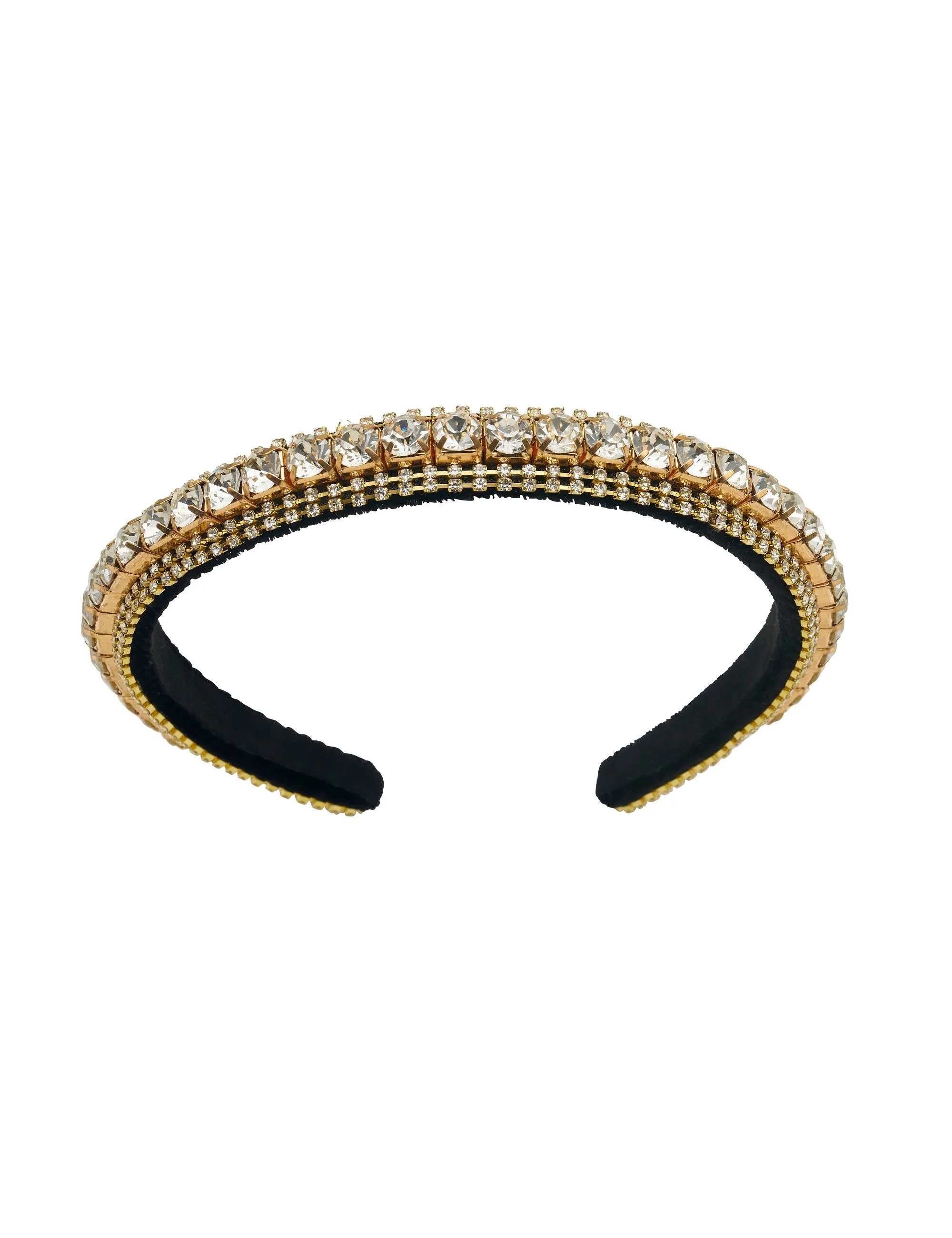 FULL CRYSTAL NARROW HEADBAND sold by Collete Hayman product image thumbnail 3