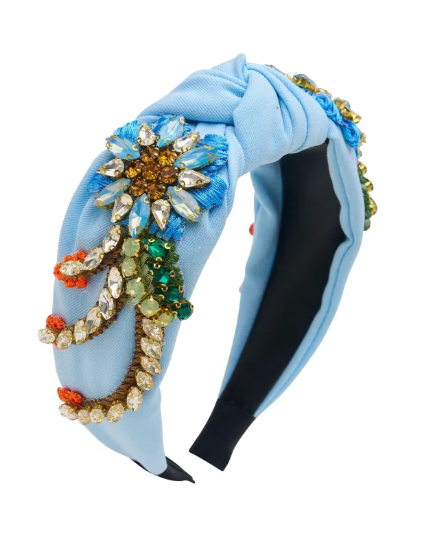 BOTANTICAL KNOT SIDE HEADBAND sold by Collete Hayman