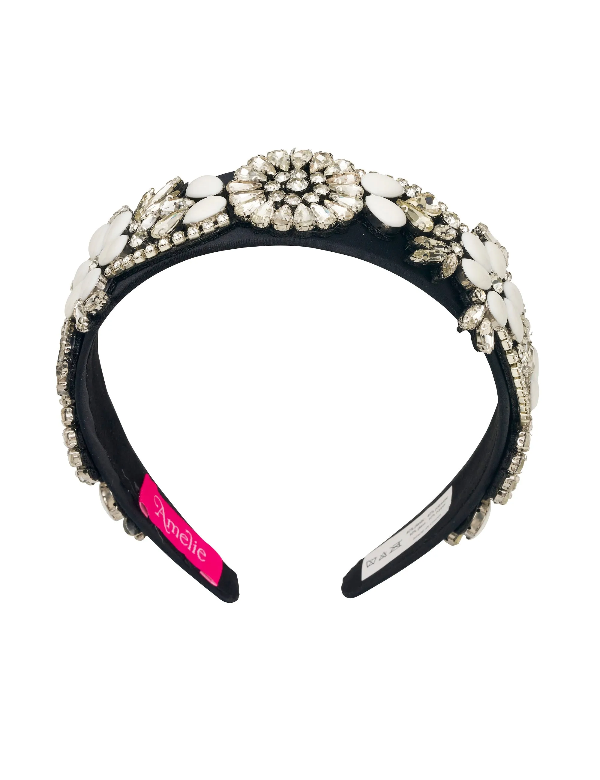 FLORA EMBELLISHED WIDE HEADBAND sold by Collete Hayman product image thumbnail 3