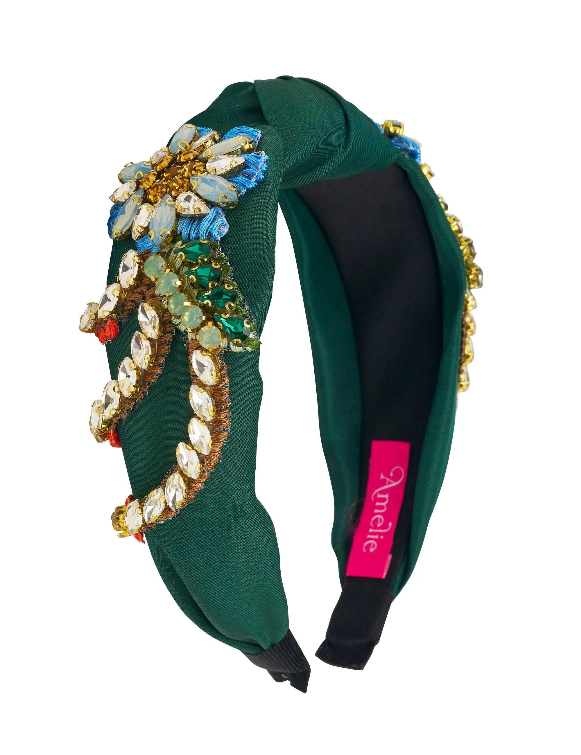 BOTANICAL KNOT SIDE HEADBAND sold by Collete Hayman