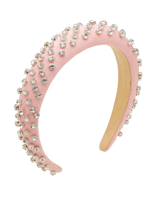 ALL OVER STONE PADDED HEADBAND sold by Collete Hayman