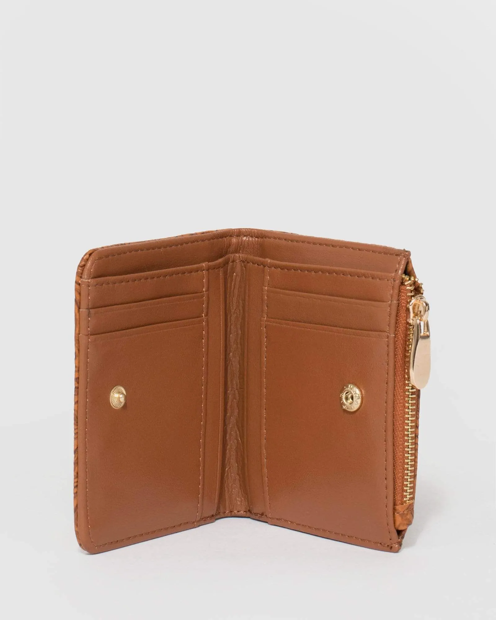Tan Mini Wallet sold by Collete Hayman product image thumbnail 5
