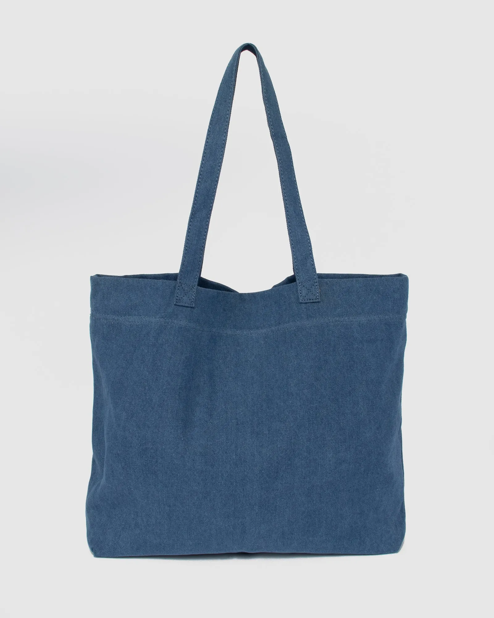 Blue Clara Denim Tote sold by Collete Hayman product image thumbnail 3