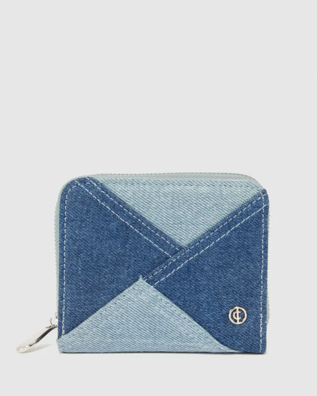 Denim Chrissy Denim Wallet sold by Collete Hayman