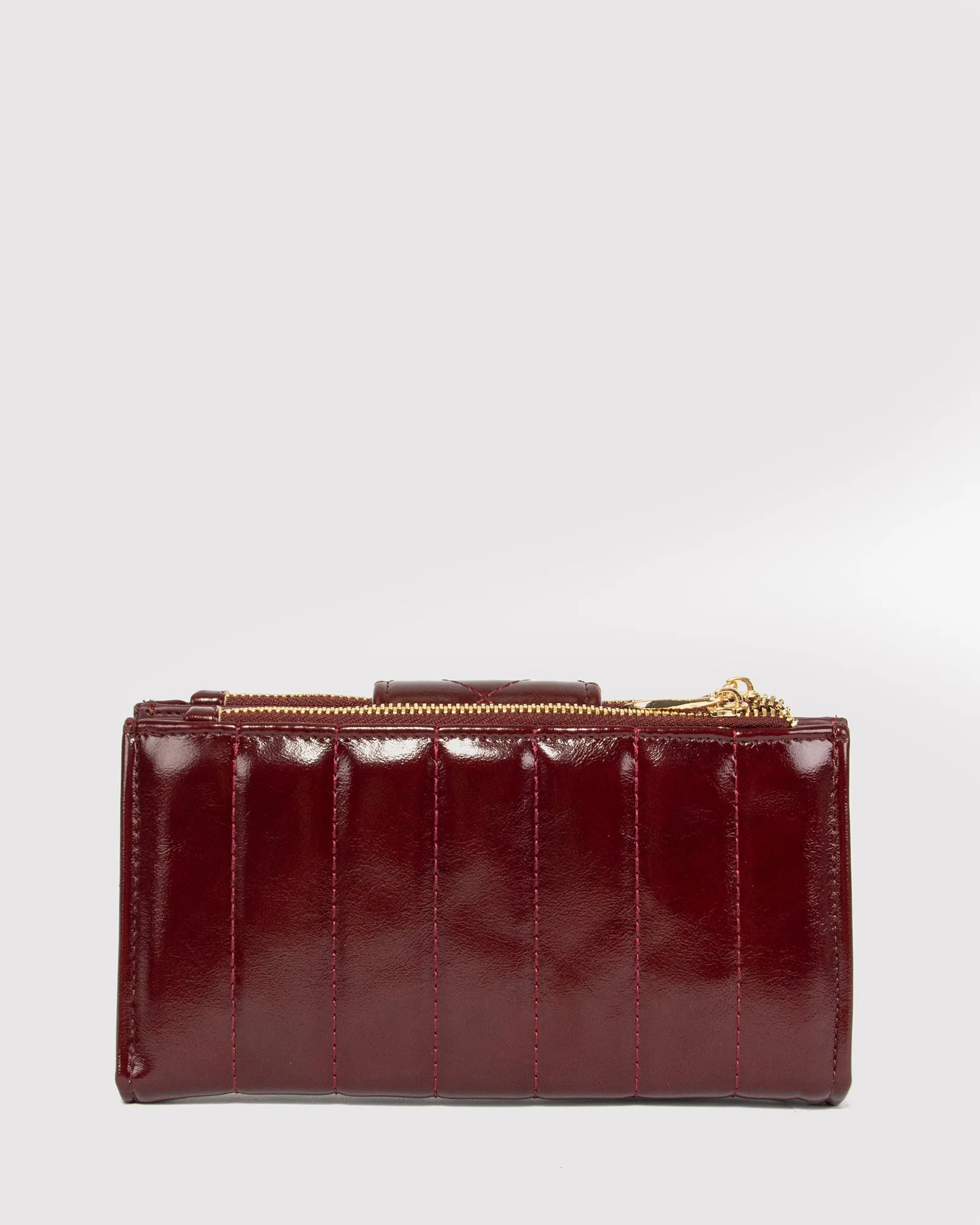 Berry Greta Quilt Wallet sold by Collete Hayman product image thumbnail 3