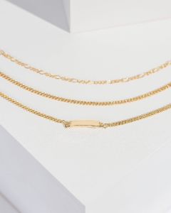 Gold 3 Pack Metal Tag Bracelet sold by Collete Hayman