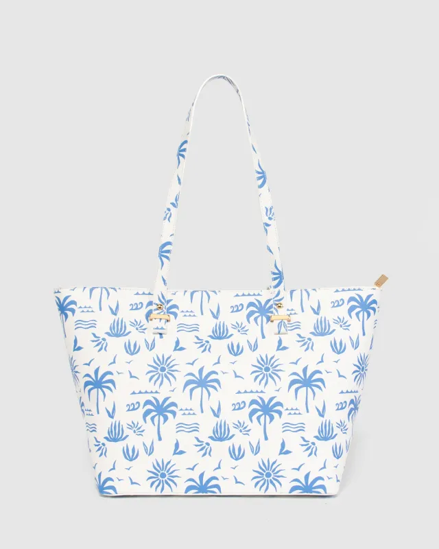 Print Sam Multi Compartment Tote sold by Collete Hayman